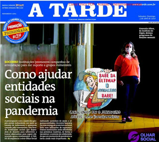 Leia o Jornal A Tarde dia 05.04.2020