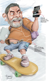 Lula afirma que imprensa tradicional perdeu 
