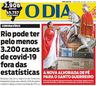 Leia o Jornal O Dia dia 23.04.2020