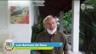 Luís de Deus diz estar positivo para Coronavírus