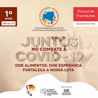 Comitê Popular Solidário lança campanha para arrecadar doações