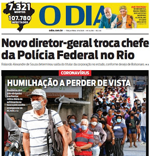 Leia o Jornal O Dia do dia 05.05.2020