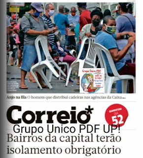 Leia o Jornal Correio da Bahia do dia 07.05.2020