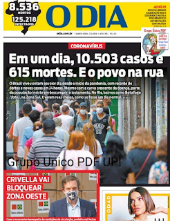 Leia o Jornal O Dia do dia 07.05.2020