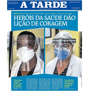 Leia o Jornal A tarde do dia 12.05.2020