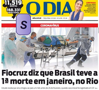 Leia o Jornal O Dia do dia 12.05.2020