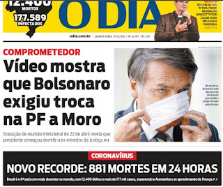 Leia o Jornal O Dia do dia 13.05.2020