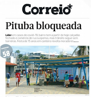 Leia o Jornal Correio da Bahia do dia 13.05.2020