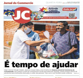 Leia o Jornal Folha do Comércio de Pernambuco do dia 13.05.2020