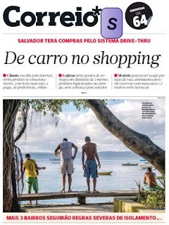 Leia o Jornal Correio da Bahia do dia 19.05.2020