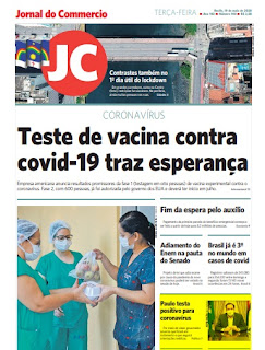 Leia o Jornal do Comércio do dia 19.05.2020