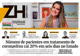 Leia o Jornal Zero Hora do dia 19.05.2020