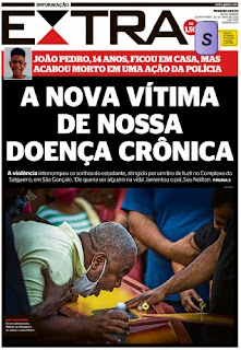 Leia o Jornal Extra do dia 20.05.2020