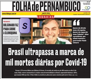 Leia o Jornal Folha de Pernambuco do dia 20.05.2020