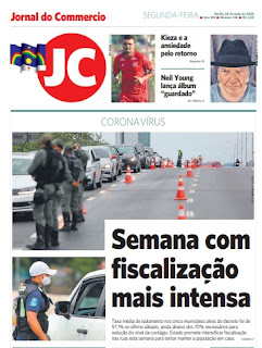 Leia o Jornal do Comércio do dia 25.05.2020