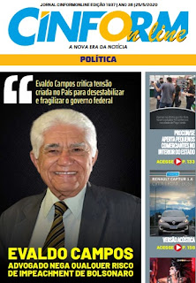 Leia o Jornal Cinform do dia 25.05.2020