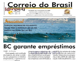 Leia o Jornal Correio do Brasil do dia 03.06.2020