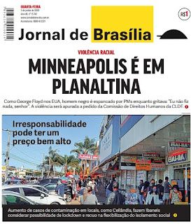 Leia o Jornal de Brasília do dia 03.06.2020
