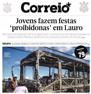 Leia o Jornal Correio da Bahia do dia 04.06.2020