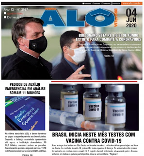 Leia o Jornal Alô Brasília do dia 04.06.2020