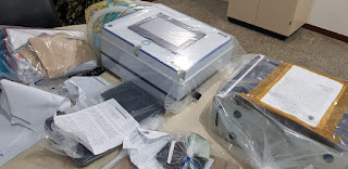 Materiais apreendidos em Brasília chegam a Salvador