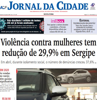 Leia o Jornal da Cidade do dia 05.06.2020