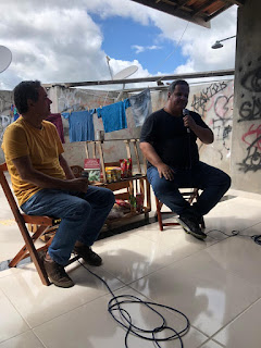 Mais de 3,800 pessoas viram a Live na Laje com o vice prefeito de Paulo Afonso