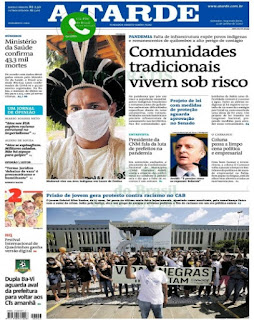 Leia o Jornal A Tarde do dia