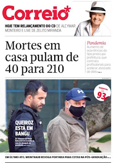 Leia o Jornal Correio da Bahia do dia 19.06.2020