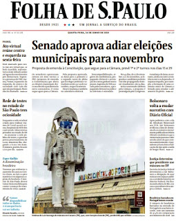 Leia o Jornal Folha de São Paulo do dia 24.06.2020