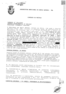 Prefeitura de Paulo Afonso aluga veículo de mercearia e um servidor é quem recebe pela locação