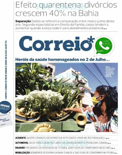 Leia o Jornal Correio da Bahia do dia 03.07.2020