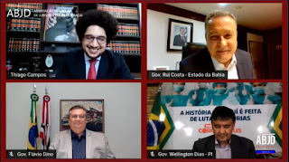 Em live, Rui destaca importância do Consórcio Nordeste na defesa pela democracia