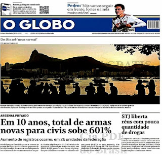 Leia o Jornal O Globo do dia 16.07.2020