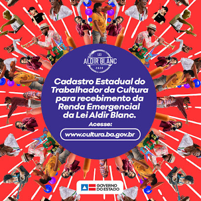 Governo do Estado cadastra trabalhadores da Cultura para auxílio da Lei Aldir Blanc